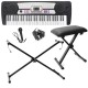Tastiera arranger Keyboard 54 Tasti M-tunes MT-09 Nero - Argento