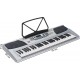 Keyboard 54 klawisze M-tunes MT-07 Srebrny