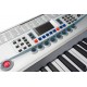 Keyboard 54 klawisze M-tunes MT-07 Srebrny