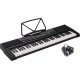 Digital 61 Leucht Tasten Keyboard E-Piano M-tunes MTL-90M Schwarz