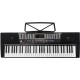 Electronic Keyboard 61 Keys Lighted M-tunes MTL-90M Black