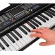 Digital 61 Leucht Tasten Keyboard E-Piano M-tunes MTL-90M Schwarz