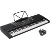 Clavier arrangeur Keyboard 61 Touches Lumineuses M-tunes MTL-91M Noir