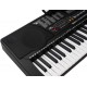 Clavier arrangeur Keyboard 61 Touches Lumineuses M-tunes MTL-91M Noir