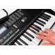 Clavier arrangeur Keyboard 61 Touches Lumineuses M-tunes MTL-91M Noir