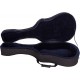 Foam case for classical guitar 4/4 Classic M-case Black - Navy Blue