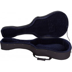 Gitarrenkoffer Schaumstoff für klassische gitarre 4/4 Classic M-case Schwarz - Marineblau