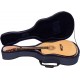 Custodia in schiuma per chitarra acustica Classic 4/4 M-case Blu Marino, Blu Marino-Beige