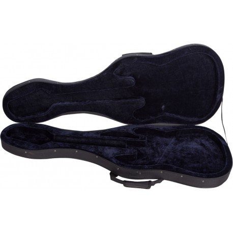 Custodia in schiuma per chitarra elettrica Classic 4/4 M-case Nero - Blu Marino