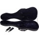 Custodia in schiuma per chitarra elettrica Classic 4/4 M-case Nero - Blu Marino