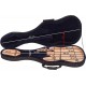 Foam case for electric guitar 4/4 Classic M-case Black, Navy Blue-Beige