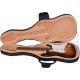Custodia in schiuma per chitarra elettrica Classic 4/4 M-case Blu Marino, Beige-Beige