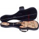 Gitarrenkoffer Schaumstoff für e-gitarre 4/4 Classic M-case Marineblau, Marineblau-Beige