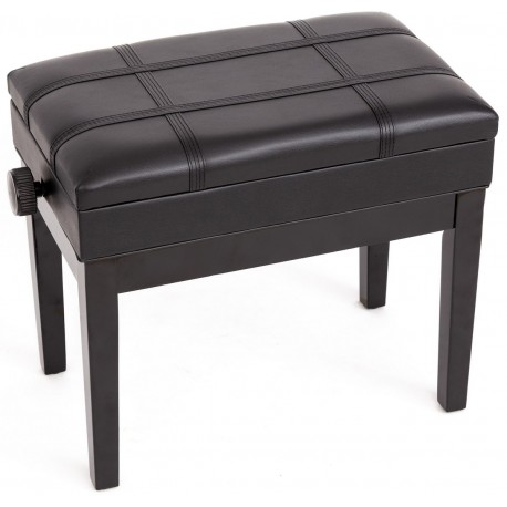 Panca, Sgabello, Sedia per tastiera elettronica M-tunes mtL-02bk Nero