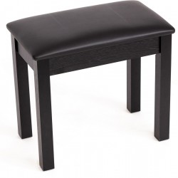 Banqueta, Asiento, Taburete para teclado electrónico M-tunes mtL-03bk Negro