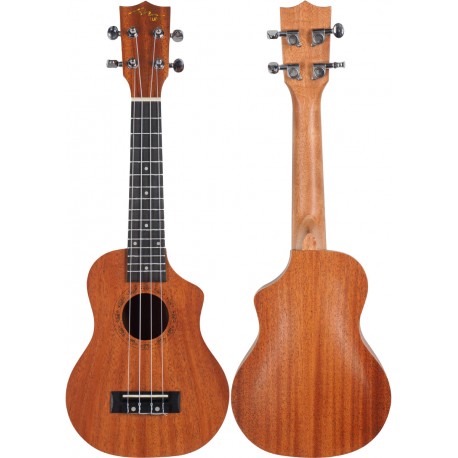 Ukelele Soprano 21" M-tunes MTU07LC-21n Cutaway