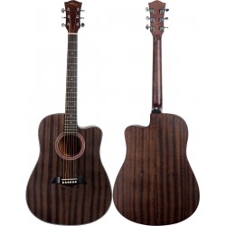 Guitarra acústica 4/4 41" M-tunes MTF386C