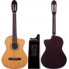 Guitarra electro clásica 3/4 36" M-tunes MTCG101CE