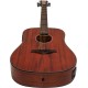 Chitarra acustica elettrificata 4/4 41" M-tunes MTFM488E
