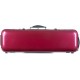 Custodia per violino Fibra di vetro Safe Oblong 4/4 M-case Borgogna Lucente