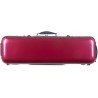Custodia per violino Fibra di vetro Safe Oblong 4/4 M-case Borgogna Lucente