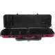 Custodia per violino Fibra di vetro Safe Oblong 4/4 M-case Borgogna Lucente