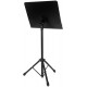 Soporte de hoja de música M-tunes mtS-504WO Negro