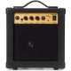 Combo per chitarra, amplificatore, altoparlante M-tunes mtG-10S Nero - Oro