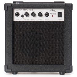 Combo guitar amplifier M-tunes mtG-10B Black - Silver