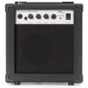 Combo per chitarra, amplificatore, altoparlante M-tunes mtG-10B Nero - Argento