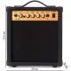 Combo de guitarra, amplificador, altavoz M-tunes mtG-15E Negro - Oro