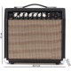 Combo guitar amplifier M-tunes mtG-15BRU Black