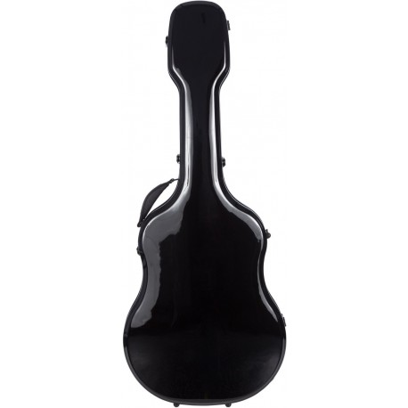 Étui pour guitare acoustique 41" en fibre de verre Fiberglass UltraLight 4/4 M-case Noir