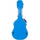 Shaped acoustic guitar case Fiberglass 41" UltraLight 4/4 M-case Blue Sky