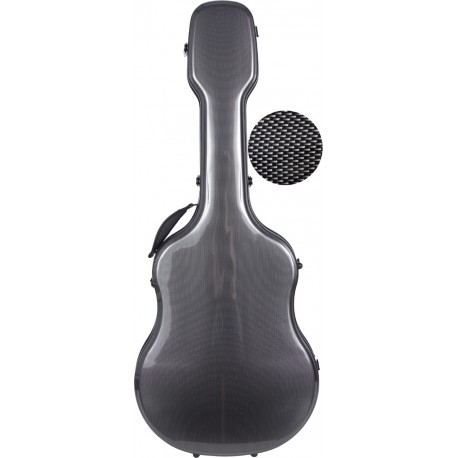 Estuche de guitarra acústica 41" fibra de vidrio UltraLight 4/4 M-case Negro Point