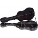 Custodia per chitarra acustica 41" Fibra di vetro UltraLight 4/4 M-case Nero Point