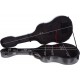 Étui pour guitare acoustique 41" en fibre de verre Fiberglass UltraLight 4/4 M-case Noir Point