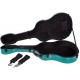 Estuche de guitarra acústica 41" fibra de vidrio UltraLight 4/4 M-case Verde Mar