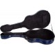 Étui pour guitare acoustique 41" en fibre de verre Fiberglass UltraLight 4/4 M-case Bleu Marine