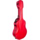Shaped acoustic guitar case Fiberglass 41" UltraLight 4/4 M-case Red