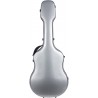 Estuche de guitarra acústica 41" fibra de vidrio UltraLight 4/4 M-case Plata