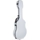 Gitarrenkoffer Gitarrenkasten Case Glasfaser für akustische gitarre 41" UltraLight 4/4 M-case Weiß