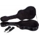 Étui pour guitare classique 39" en fibre de verre Fiberglass UltraLight 4/4 M-case Noir