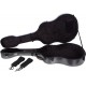 Estuche de guitarra clásica 39" fibra de vidrio UltraLight 4/4 M-case Negro Point