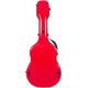Estuche de guitarra clásica 39" fibra de vidrio UltraLight 4/4 M-case Rojo