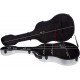 Gitarrenkoffer Gitarrenkasten Case Glasfaser für klassische gitarre 39" UltraLight 4/4 M-case Silbern
