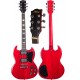 Guitare électrique SG Solid Guitar M-tunes MTR240-22 Double Cut Style