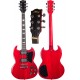 Guitarra eléctrica SG Solid Guitar M-tunes MTR240-22 Double Cut Style
