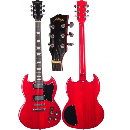 Chitarra elettrica SG Solid Guitar M-tunes MTR240-22 Double Cut Style