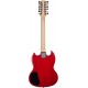 Electric guitar SG 12 strings M-tunes MTR240-12 Double Cut Style